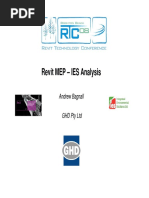 Revit MEP - IES Analysis