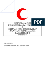 Kertas Cadangan Kursus Cegah Kebakaran PDF