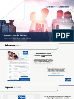 Instructivo Acceso Cursos Gratis - Empresas PDF