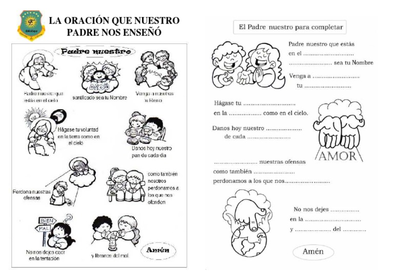 Padre Nuestro Para Ninos