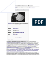 Declaración Universal de Los Derechos Humanos