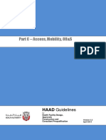 Part C - Access, Mobility, OH&S: HAAD Guidelines