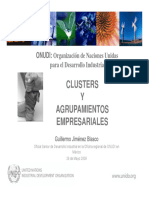 Agrupamientos Empresariales y Clusters