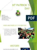 Saint Patrick's Day Celebrated Globally