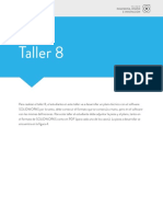 Taller 8 SOLIDWORKS Plano Técnico Formato Cajetín