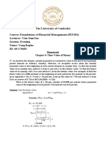 FIN201 Chapter 9 Time Value of Money