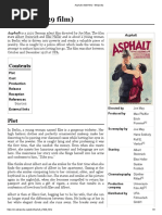 Asphalt (1929 Film) : Asphalt Asphalt Is A 1929 German Silent Film Directed by Joe May. The Film