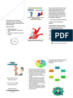 La Toma de Decisiones Triptico Exposicion