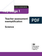 Key Stage 1: Teacher Assessment Exemplification Science