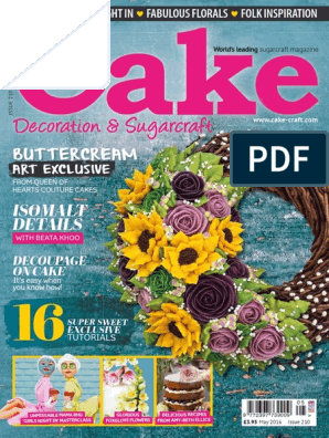 Cakes & Sugarcraft Magazine - March/April 2023 Subscriptions