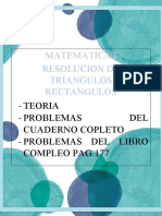 Resolucion de Triangulos Rectangulos