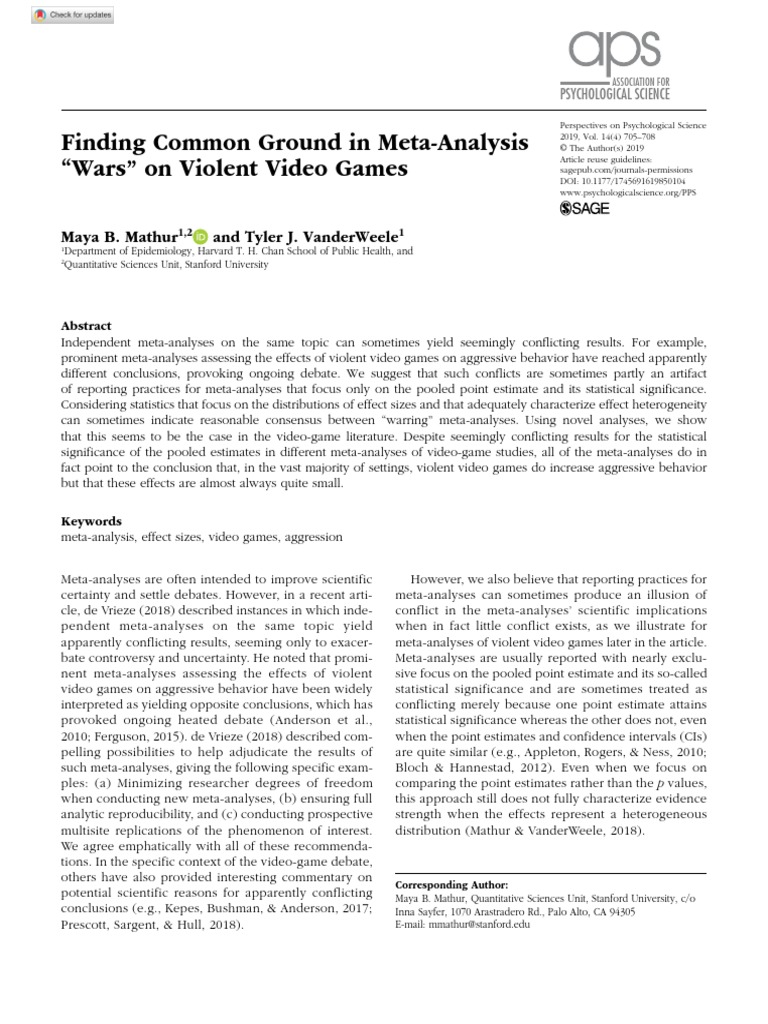 Research Journal 4 PDF | PDF | Meta Analysis | Effect Size