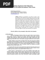 Skripsi Tanpa Bab Pembahasan PDF | PDF