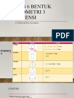 Bab 6 Bentuk Geometri 3 Dimensi