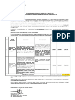 Cotizacion Mantenimiento Correctivo y Preventivo PDF