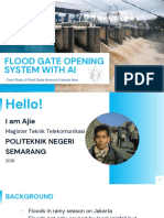 Flood Gate Opening System With Ai