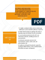 Glycerol Metabolism Fatty Acid Metabolism Interrelationship of Carbohydrate and Lipid Metabolism Ketosis, Acidosis, and Dehydration