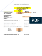 Costo Unitario de La Hora Máquina