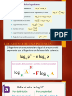 Propiedades de Los Logaritmos