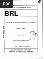 Memorandum Report Brl-Mr-3867: Ballistic Research Laboratory Aberdeen Proving Ground, Maryland