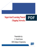 Supervised Learning Neural Networks