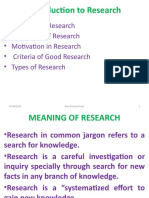 Meaning of Research