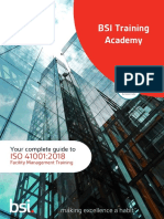ISO 41001 Facility Management Training