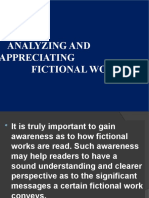 Analyzing Fiction Works Effectively in <40 Characters