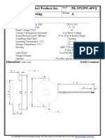 Sales Outline Drawing A: Mallory Sonalert Products Inc. PK-35N29W-48VQ