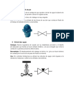 Caracteristicas de Las Valvulas