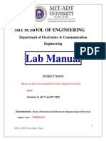 Lab Manual: Mit School of Engineering