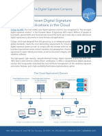 Cosign: The Proven Digital Signature Engine For Applications in The Cloud