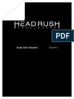 HeadRushPedalboard Gua aDelUsuario PDF