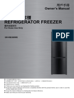 Refrigerator Freezer: Owner's Manual