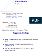 Course:: ECS-201 (Earth System I)