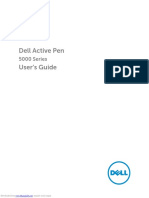 Dell Active Pen User's Guide: 5000 Series