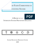 Faith - Dialogue (The Role of Faith Communities in Preventing Suicide