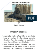 Blast Induced Ground Vibrations (DGMS Circular No.7 of 1997)