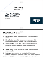 Alphemy Capital - Executive Summary - March 2020