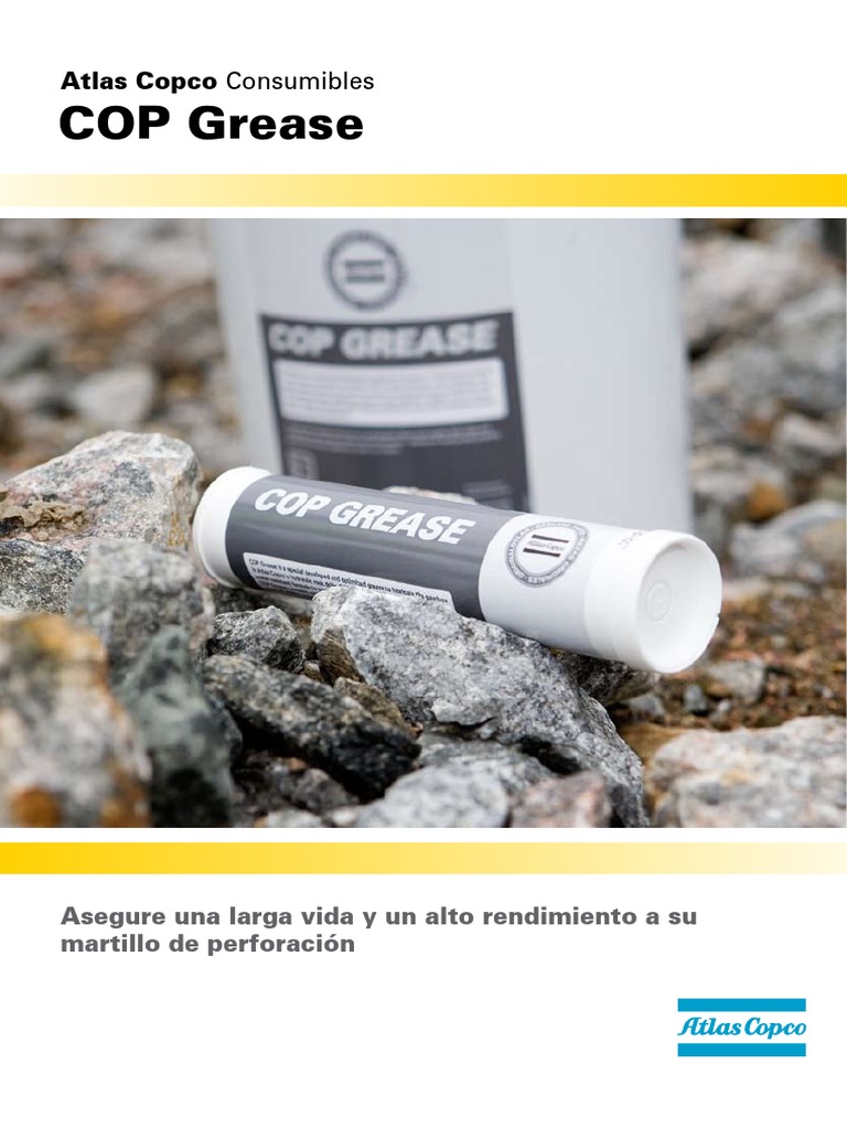 Cop Grease 9851 2468 05 Spanish PDF Engranaje Química