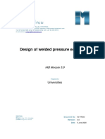 Design of Welded Pressure Equipment