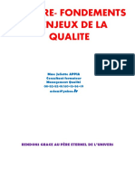 Histoire Fondements Et Enjeux de La Qualité 2015-2016 PDF