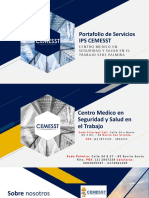 Portafolio de Servicios IPS CEMESST Palmira