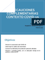 3. Precauciones complementarias COVID-19