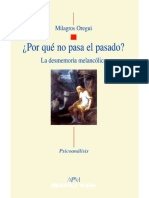 ¿Por qué no pasa el pasado. La desmemoria melancólica.pdf