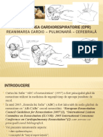 Resuscitarea Cardiorespiratorie (CPR) Reanimarea Cardio - Pulmonară - Cerebrală