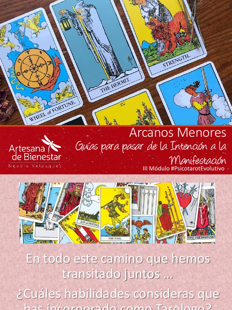 Guía de Arcanos Menores en Tarot | PDF | Tarot | Science