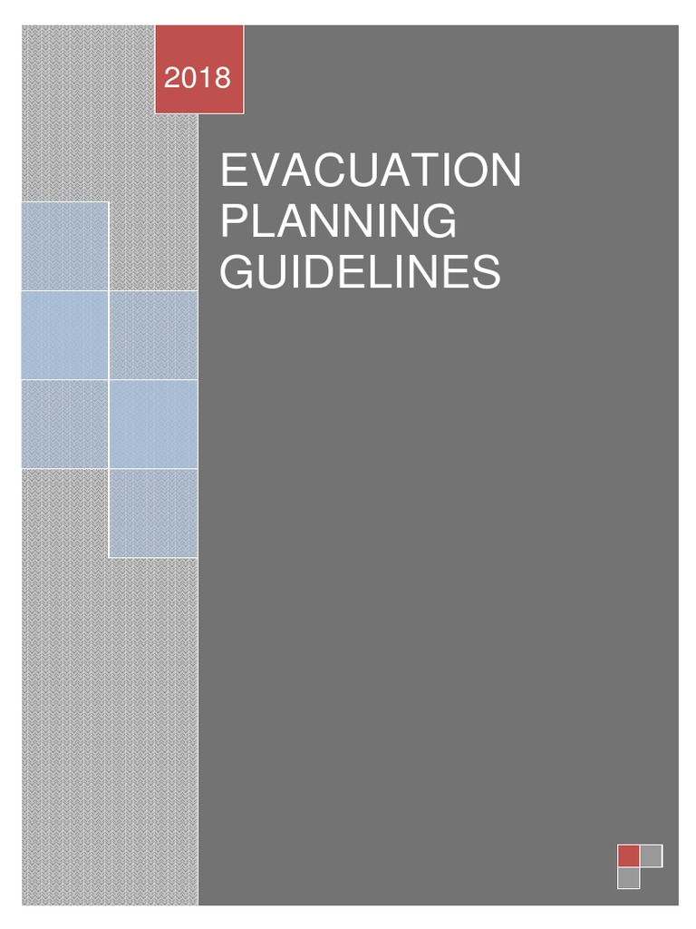 2018 Evacuation Planning Guidelines | PDF | Fire Safety | Emergency ...