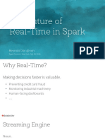 The Future of Real-Time in Spark: Reynold Xin @rxin