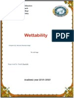 Wetting and Contact Angle Measurement